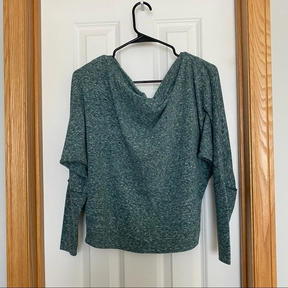 We The Free Turquoise Valencia Off the Shoulder Tee Size XS - Picture 7 of 7